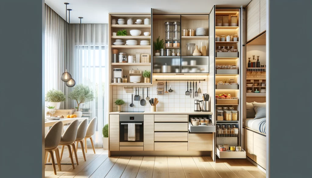 Space-saving ideas for kitchens