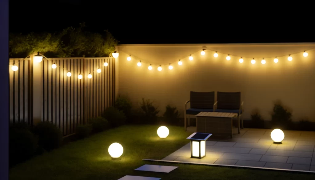 2. Illuminate with Outdoor Lighting