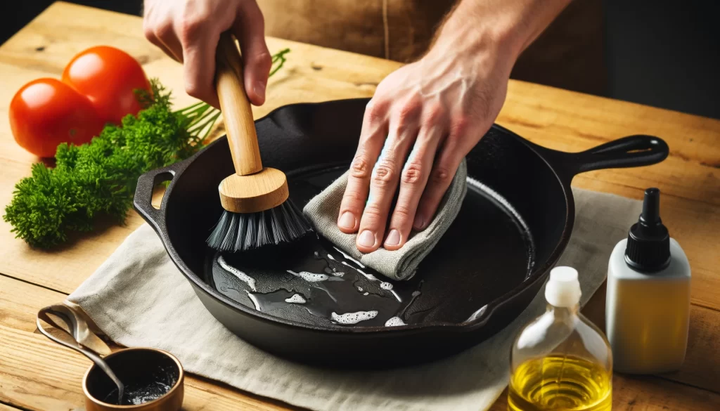 Cleaning Cast Iron Skillet