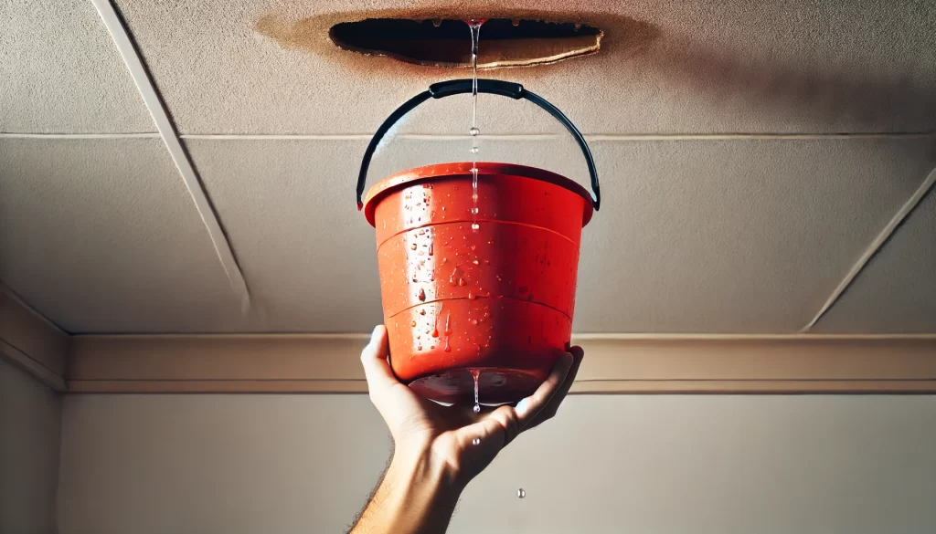 What To Do When Water Is Leaking From Your Ceiling