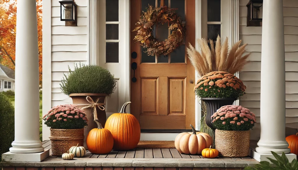 Start with a Classic Fall Porch Idea